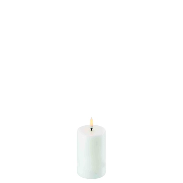 LED Kerze 5 x 7,5 cm Nordic White